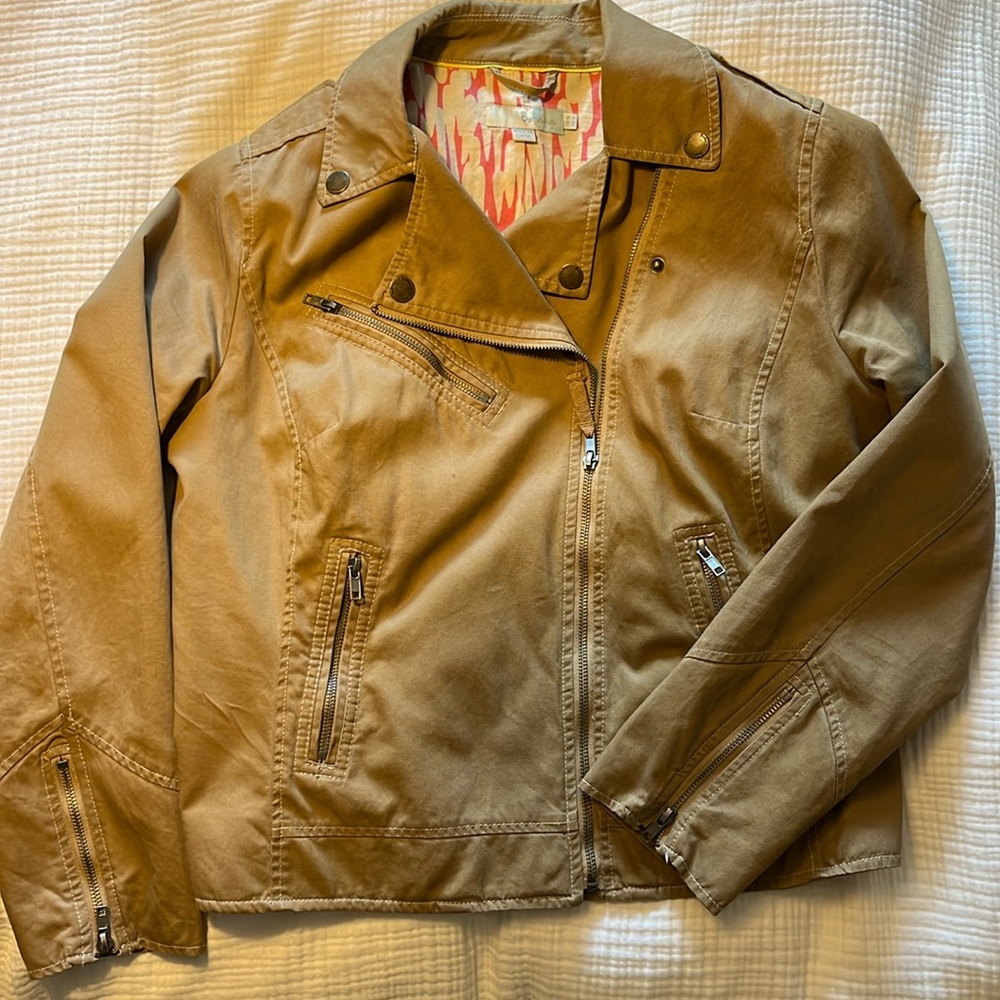 Boden canvas motorcycle jacket